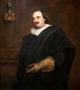 Portrait of Peeter Stevens, 1627 painting by Belgian master Anthony van Dyck Royalty Free Stock Photo